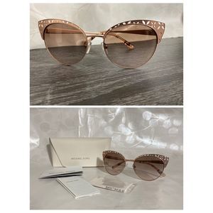 Michael Kors Cat Eye Brown Sun Glasses